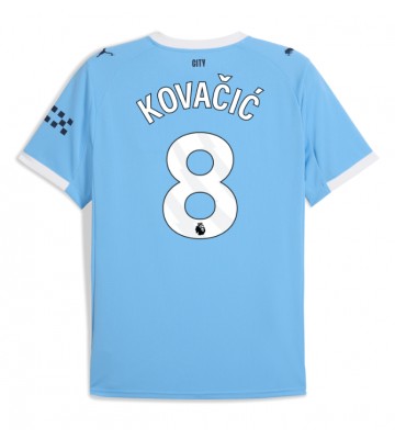 Manchester City Mateo Kovacic #8 Replika Hjemmebanetrøje 2025-26 Kortærmet Manchester City Mateo Kovacic #8 Replika Hjemmebanetrøje 2025-26 Kortærmet